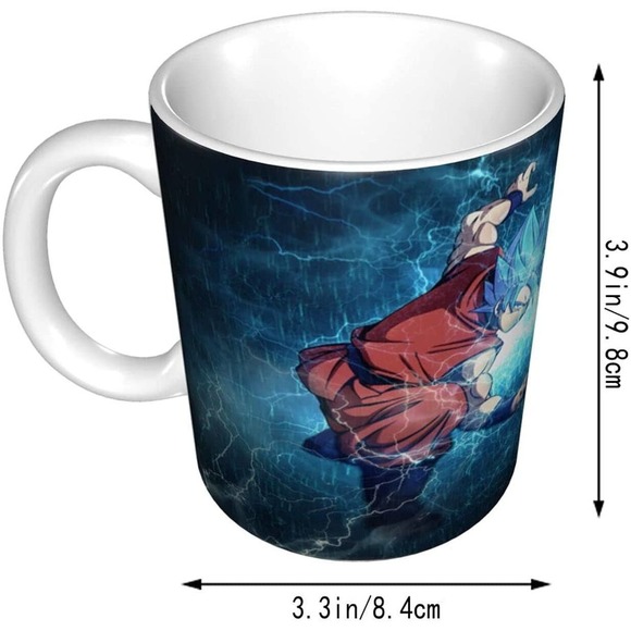 New 12 oz. Kakarotto Goku Anime Coffee Mug, Microwave Safe - Picture 4 of 4